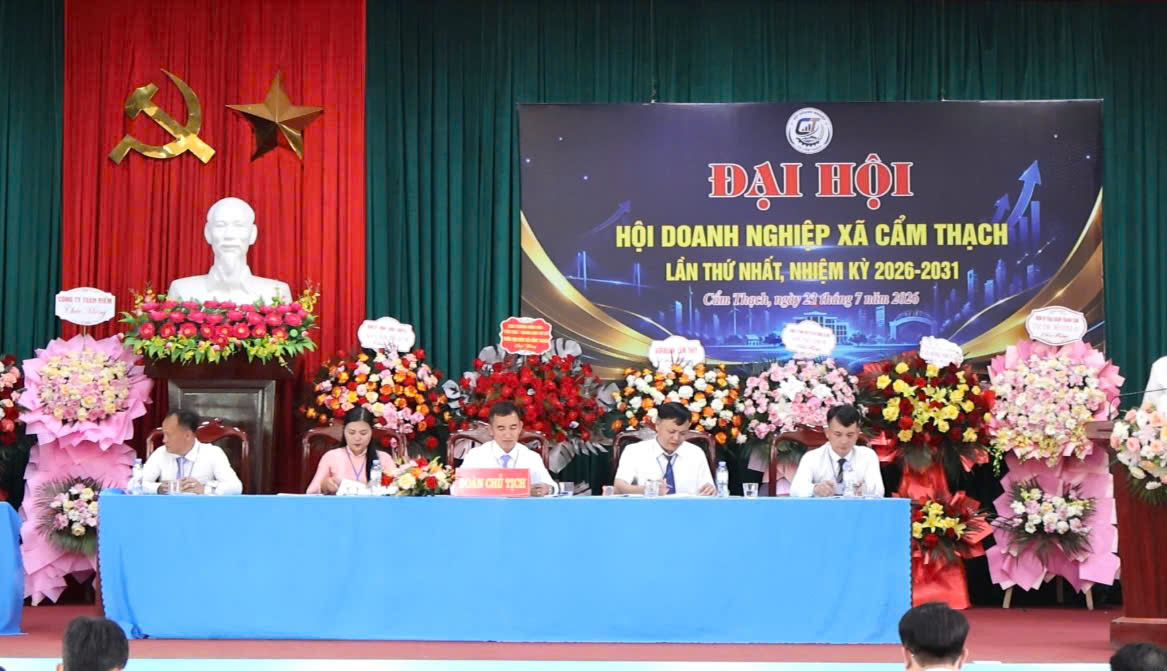 Cẩm Thạch, Hội Doanh Nghiệp tổ chức đại hội lần thứ nhất